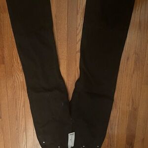 Princess Polly Black jeans with Button Accents